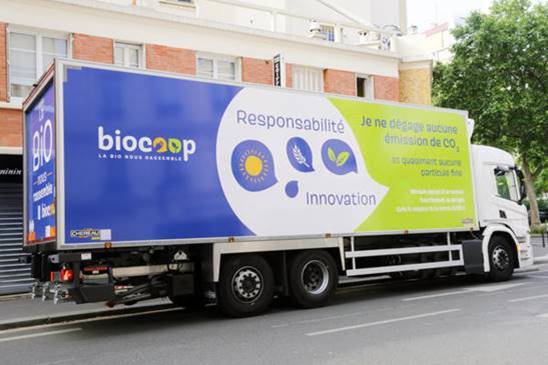 Camion BioCOOP Bio-GNV